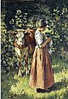 The Cowherd by Theodore Robinson